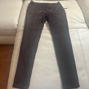 New Michael Kors Brown Corduroy Leggings. Size Medium